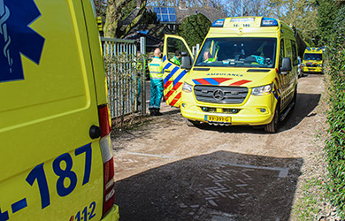 Ongeval met letsel op Hartelweg in Spijkenisse