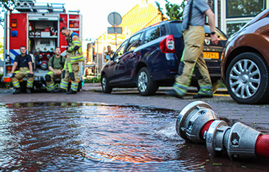 Brand op Br Duin Strandopgang 1 Kwade Hoek Middelduinpad in Goedereede