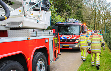 Woningbrand op Willem Lodewijkstraat in Leeuwarden