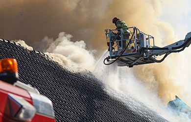 Grote brand op Tongelresestraat in Eindhoven