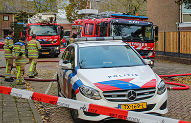 Voertuig te water Struisvogelstraat in Gorinchem